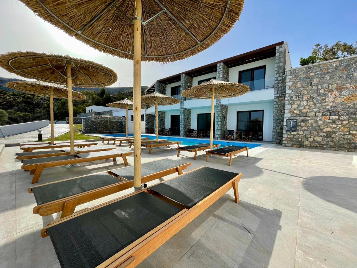 Terra Pietra Luxury Villas & Suites Лардос Екстериор снимка