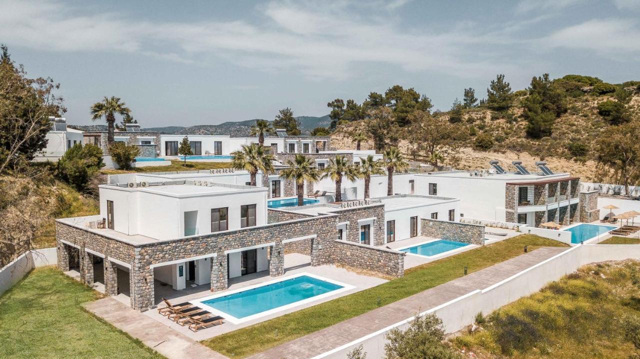 Terra Pietra Luxury Villas & Suites Лардос Екстериор снимка