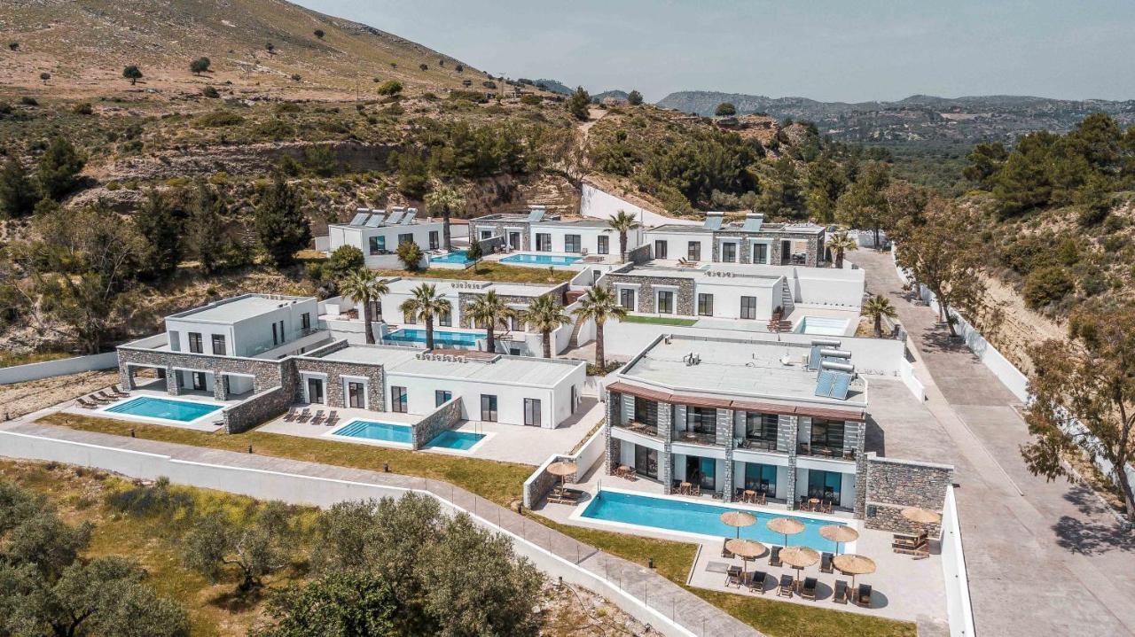Terra Pietra Luxury Villas & Suites Лардос Екстериор снимка