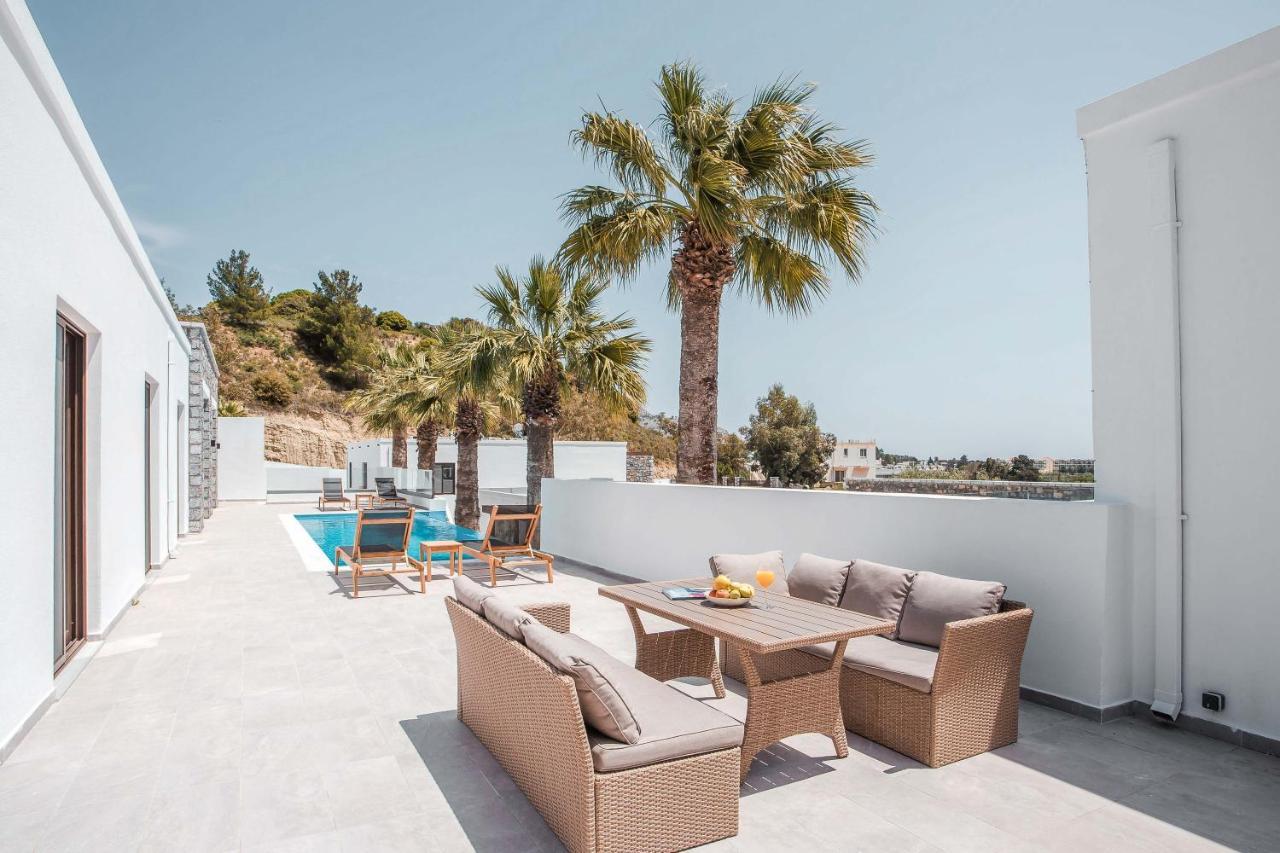 Terra Pietra Luxury Villas & Suites Лардос Екстериор снимка