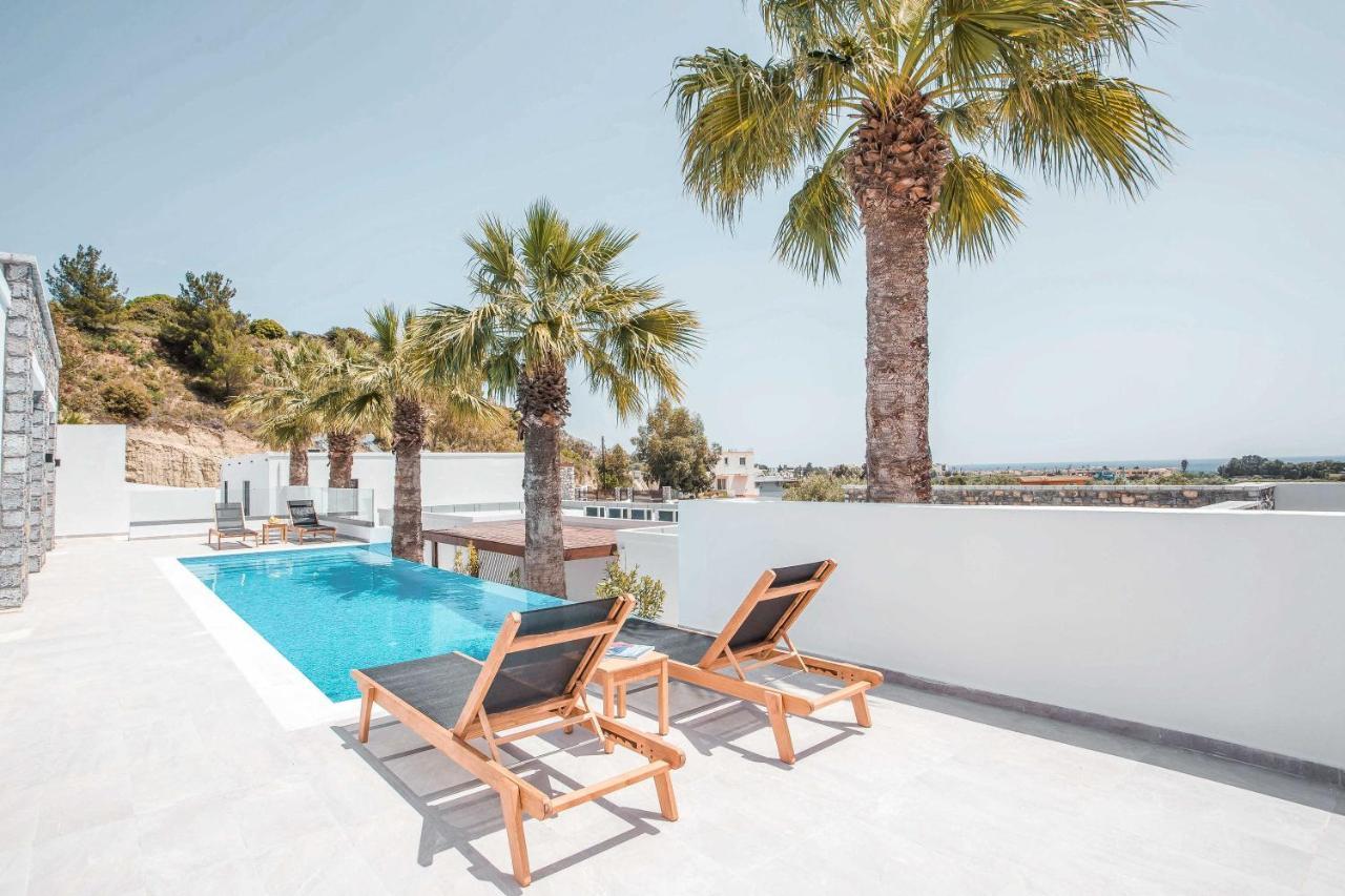 Terra Pietra Luxury Villas & Suites Лардос Екстериор снимка