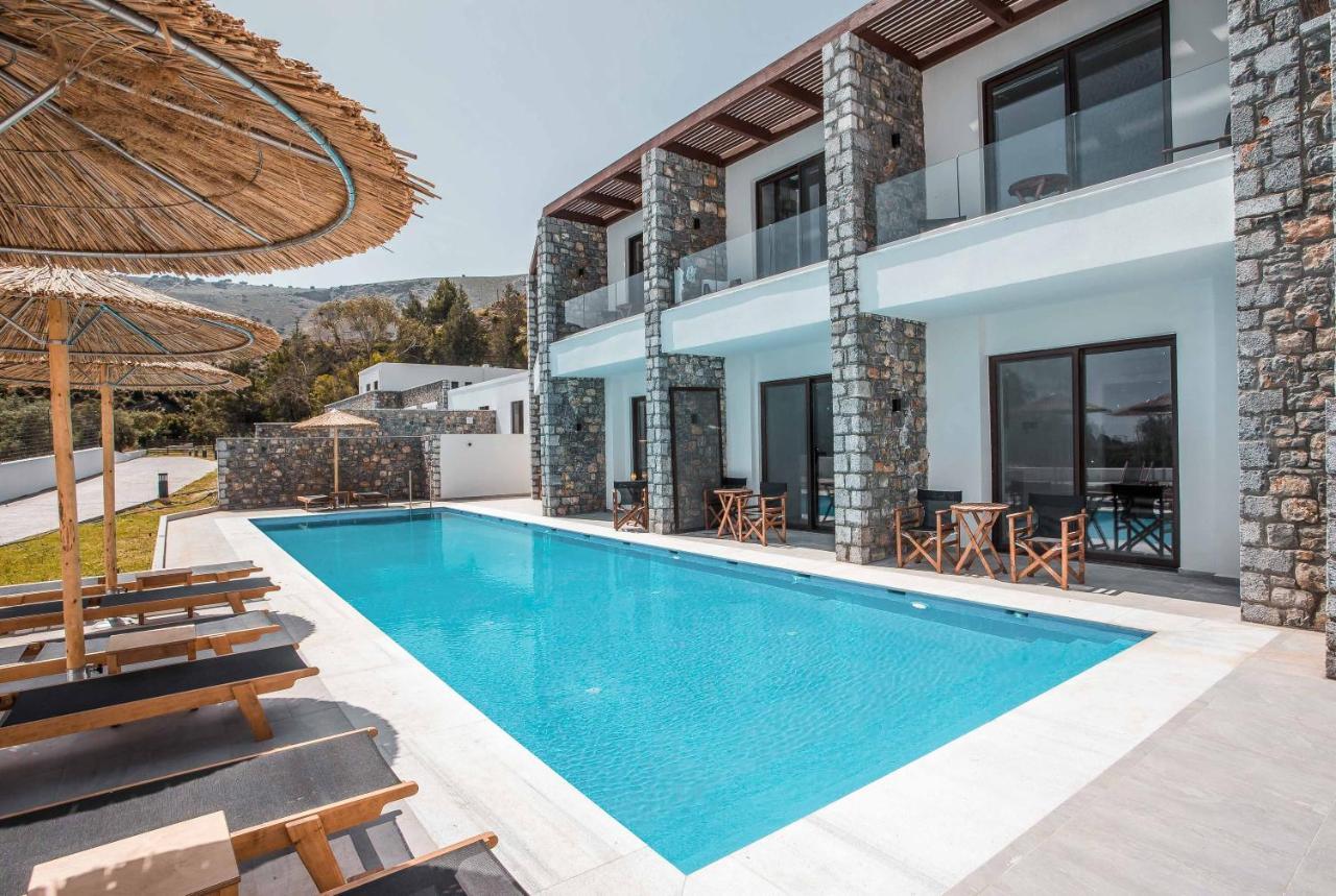 Terra Pietra Luxury Villas & Suites Лардос Екстериор снимка