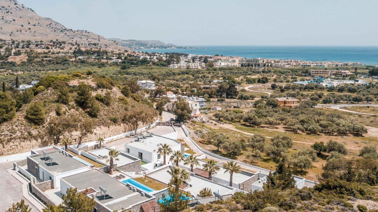 Terra Pietra Luxury Villas & Suites Лардос Екстериор снимка