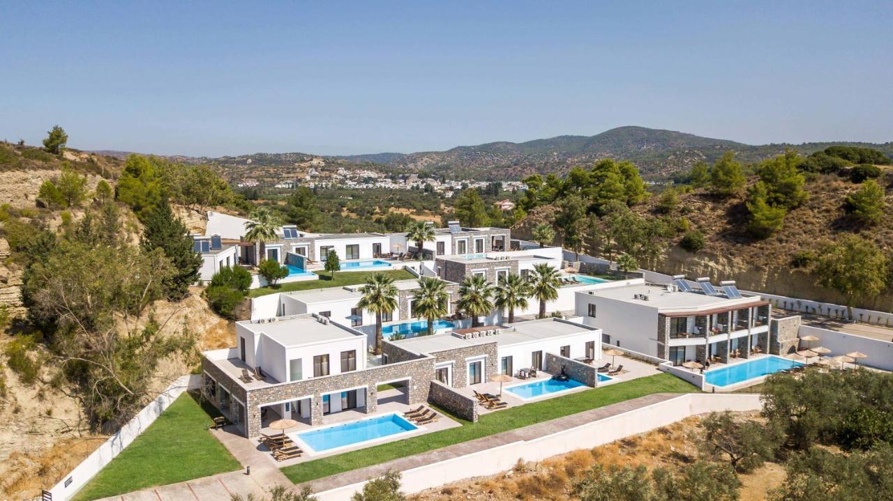 Terra Pietra Luxury Villas & Suites Лардос Екстериор снимка