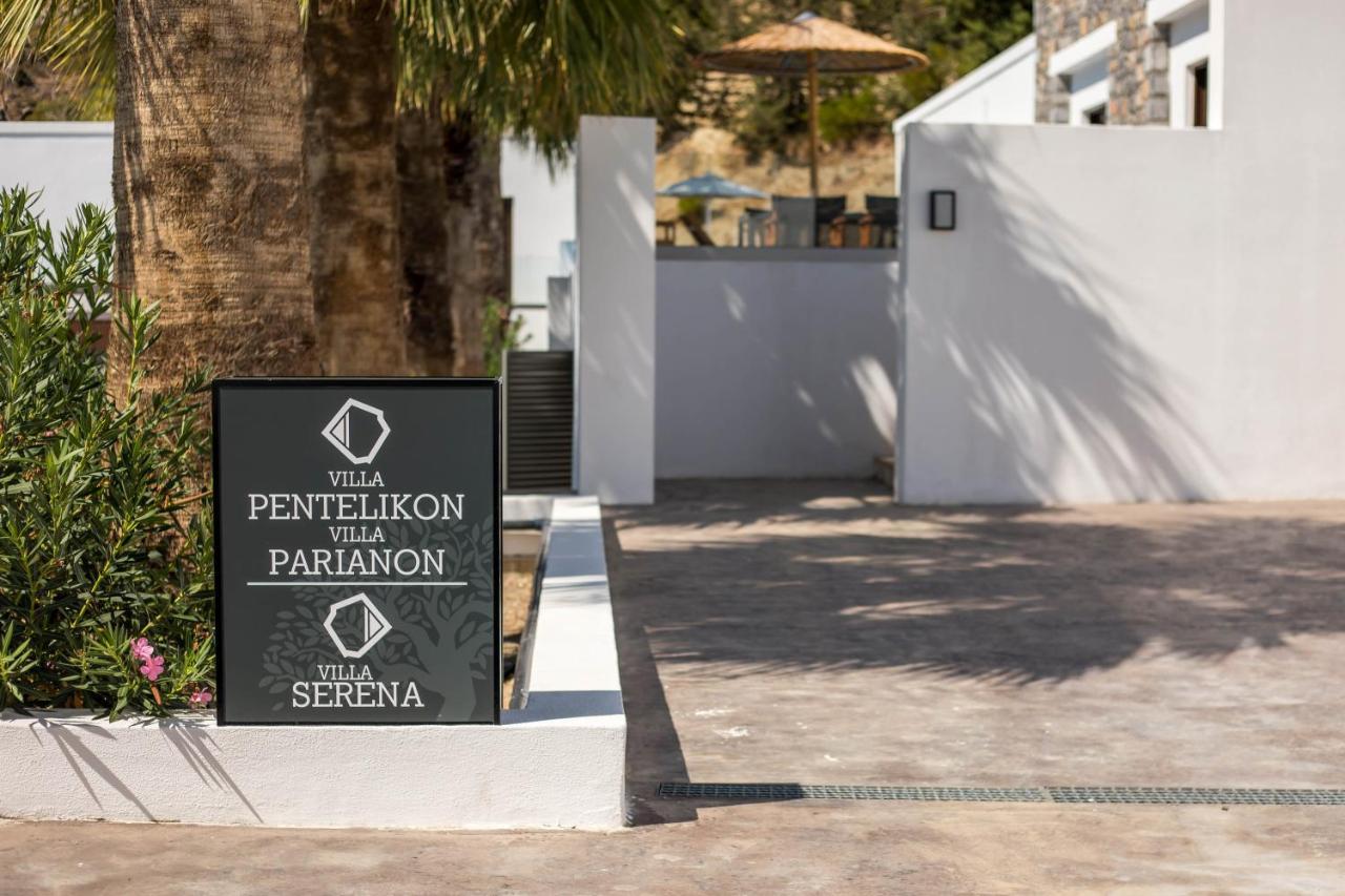 Terra Pietra Luxury Villas & Suites Лардос Екстериор снимка