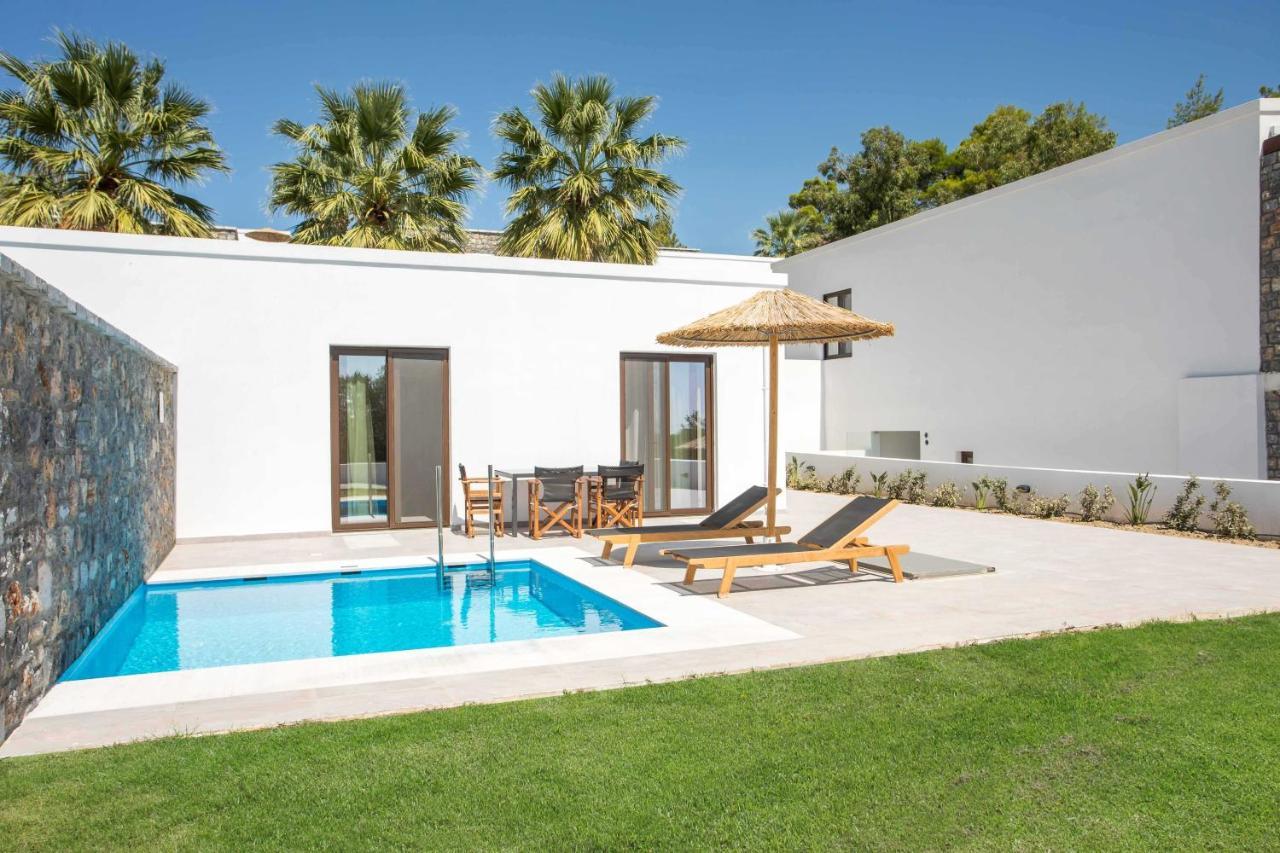 Terra Pietra Luxury Villas & Suites Лардос Екстериор снимка