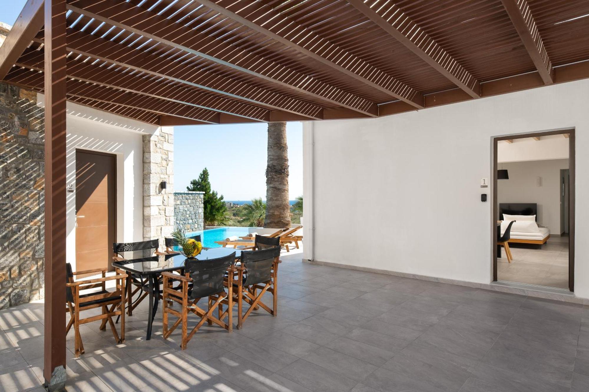Terra Pietra Luxury Villas & Suites Лардос Екстериор снимка