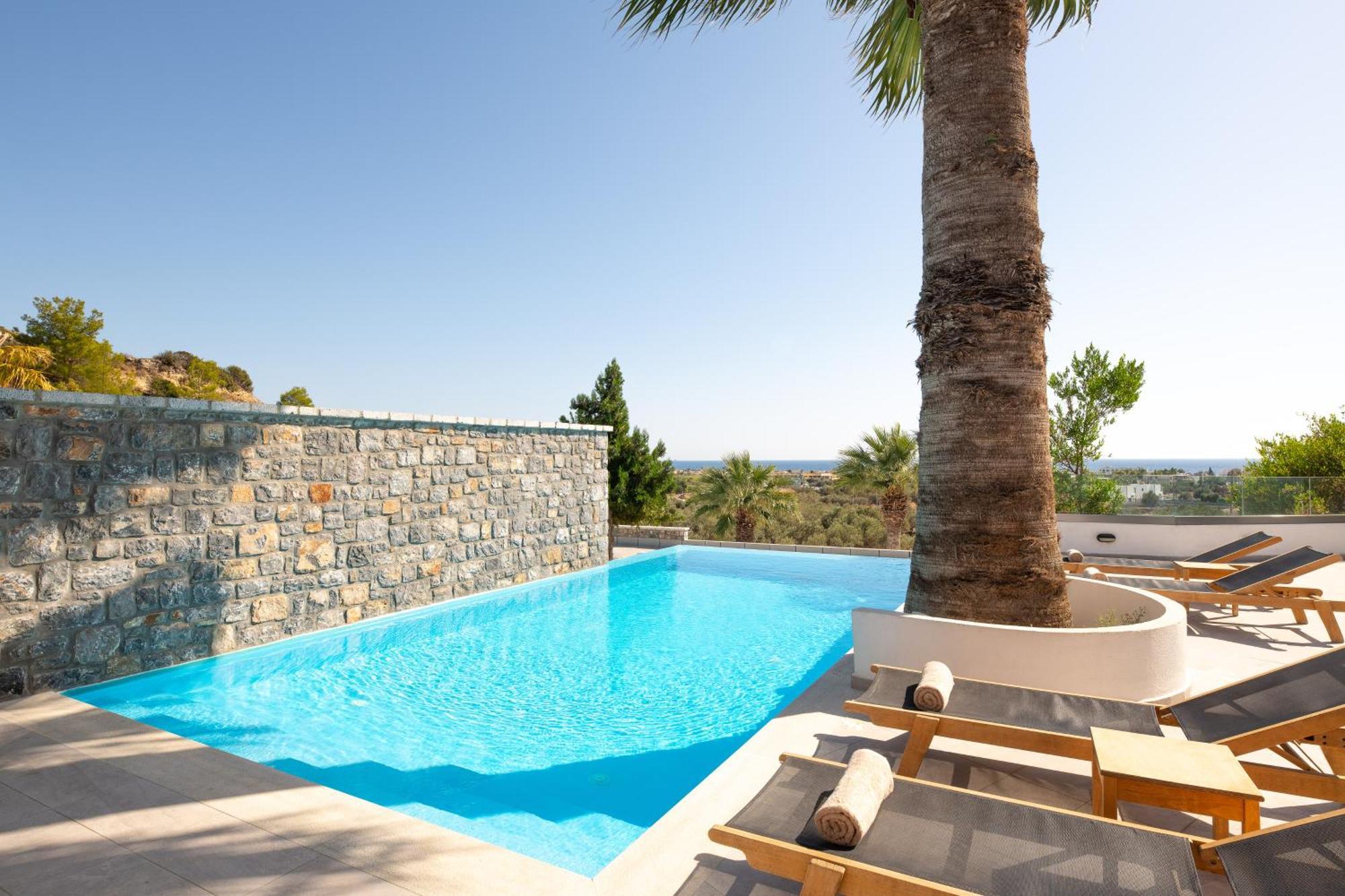 Terra Pietra Luxury Villas & Suites Лардос Екстериор снимка